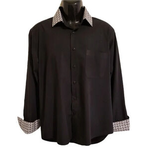 Men's Button Up Shirt by Karl Knox (size 16.5 34/35)